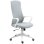Sedia Da Ufficio Ergonomica Aosom Altezza Regolabile Inclinazione 62x56x110-119,5 Cm