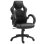 Sedia Gaming Aosom regolabile con funzione dondolo e ruote nera