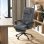 Sedia da Ufficio Ergonomica Aosom Reclinabile 66x76x112-120cm Grigio