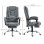 Sedia Da Ufficio Ergonomica Aosom 145 deg Poggiapiedi Grigio