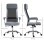 Sedia da Ufficio Ergonomica Aosom 65x67x119-129 cm Grigio