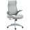Sedia Da Ufficio Ergonomica Aosom Braccioli 3D Retic Back Grigio