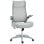 Sedia Da Ufficio Ergonomica Aosom Braccioli 3D Retic Back Grigio