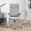 Sedia Da Ufficio Ergonomica Aosom Braccioli 3D Retic Back Grigio