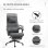 Sedia Aosom Ergonomica Altezza Regolabile Seduta 49-57cm