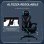 Sedia da Gaming Aosom con Supporto Lombare Tessuto Nero Blu