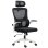 Sedia Da Ufficio Aosom Regolabile Reclinabile Poggiatesta 60x59x114-122 Nero