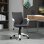 Sedia da ufficio Aosom ergonomica regolabile con ruote 61x61x89-99 cm