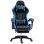 Sedia Gaming Aosom con altezza regolabile e schienale reclinabile blu nero