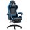 Sedia Gaming Aosom con altezza regolabile e schienale reclinabile blu nero