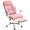 Sedia Da Ufficio Ergonomica Rinforzata Aosom Rosa