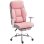 Sedia Da Ufficio Ergonomica Rinforzata Aosom Rosa