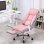 Sedia Da Ufficio Ergonomica Rinforzata Aosom Rosa