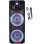 Lautsprecher Inovalley MS02-XXL-N Karaoke Bluetooth 5.0 1000W mit LED und TWS