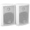 Altavoces Power Dynamics 2 vías alámbricos 75W con soportes de pared