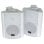 Altavoces Power Dynamics 2 vías alámbricos 100W con soportes de pared