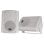 Altavoces Power Dynamics 2 vías alámbricos 100W con soportes de pared