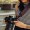 Correia Peak Design Slide para camara violeta couro vegan 145 cm