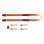 Tracolla Peak Design Leash per fotocamera digitale in pelle arancione