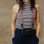 Sangle Peak Design Leash en cuir violet pour appareil photo