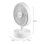 Mini Ventilatore da Tavolo Domo DO8151 11W 15cm 10 Velocità Oscillante Ricaricabile USB-C