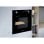 Einbaubackofen Rosieres RFC31P5874IP Pyrolyse Dampf 70L 60cm A Schwarz