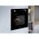 Einbaubackofen Rosieres RFC31P5874IP Pyrolyse Dampf 70L 60cm A Schwarz