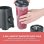 Mixeur Severin SM 3743 Portable 320 W Noir 2 Vitesses Pulse 2 Bouteilles 600 ml