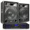 Altavoces Fenton DJ MAX15 con amplificador Bluetooth 2000W y MP3 USB
