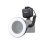 Luminaria circular Godox Ring72 LED alimentacao por pilhas AA