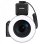 Luminaria circular Godox Ring72 LED alimentacao por pilhas AA