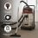 Aspiradora industrial Monster MaxBlast 80L 3000W Seco y Húmedo con manguera 5m