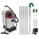 Aspiradora industrial Monster Kit limpieza canalones 3000W 80L cámara 4K