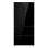 Frigorífico Cuatro Puertas Aspes AFF18801ENFIDN No Frost 183cm 510L E Cristal negro táctil