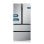 Frigorífico Cuatro Puertas Hyundai HFR18383NDDI00 No Frost 183cm 436L E Inox Display táctil