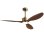 Ventilatore da Soffitto con Luce Autrucker 24W 106cm 6 Velocità Telecomando Silenzioso Bronzo