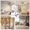 Ventilatore da Soffitto con Luce Autrucker 24W 106cm 6 Velocità Telecomando Silenzioso Bronzo