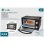 Mini Four HTC Equipement 24V 300W 9L 3 Modes Minuterie 30min Noir