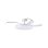 Ventilateur de Plafond avec Lumière Bel Air Home Apolo Mini 48W 91cm 6 Vitesses Pales Rétractables Télécommande
