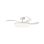 Ventilateur de Plafond avec Lumière Bel Air Home Apolo Mini 48W 91cm 6 Vitesses Pales Rétractables Télécommande