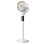 Ventoinha de Pé Preo EP-24 37W 4 Pás 8 Velocidades Comando Oscilação 3D Luz Noturna