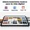 Tablet AMDEVPRO K30 WiFi 10,1" 18GB 256GB Negro con Teclado
