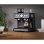 Cafetière expresso Bodum Bistro Noir compacte avec vapeur et chauffe-tasses