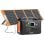 Estação de energia Flashfish E200 151Wh 7 portas AC, DC, USB Carregador solar