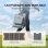 Estação de energia Flashfish E200 151Wh 7 portas AC, DC, USB Carregador solar