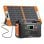 Estação de energia Flashfish E200 408Wh 2 portas AC 2 portas DC 3 portas USB Carregador solar