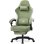 Silla Gaming GTPLAYER Ergonómica con Descansapiés y Tela Verde