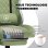 Silla Gaming GTPLAYER Ergonómica con Descansapiés y Tela Verde