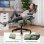 Silla Gaming GTPLAYER Ergonómica con Descansapiés y Tela Verde