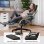 Sedia Gaming GTPLAYER Ergonomica con Poggiapiedi